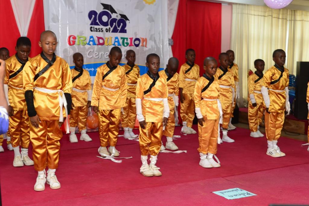 Students in a classroom